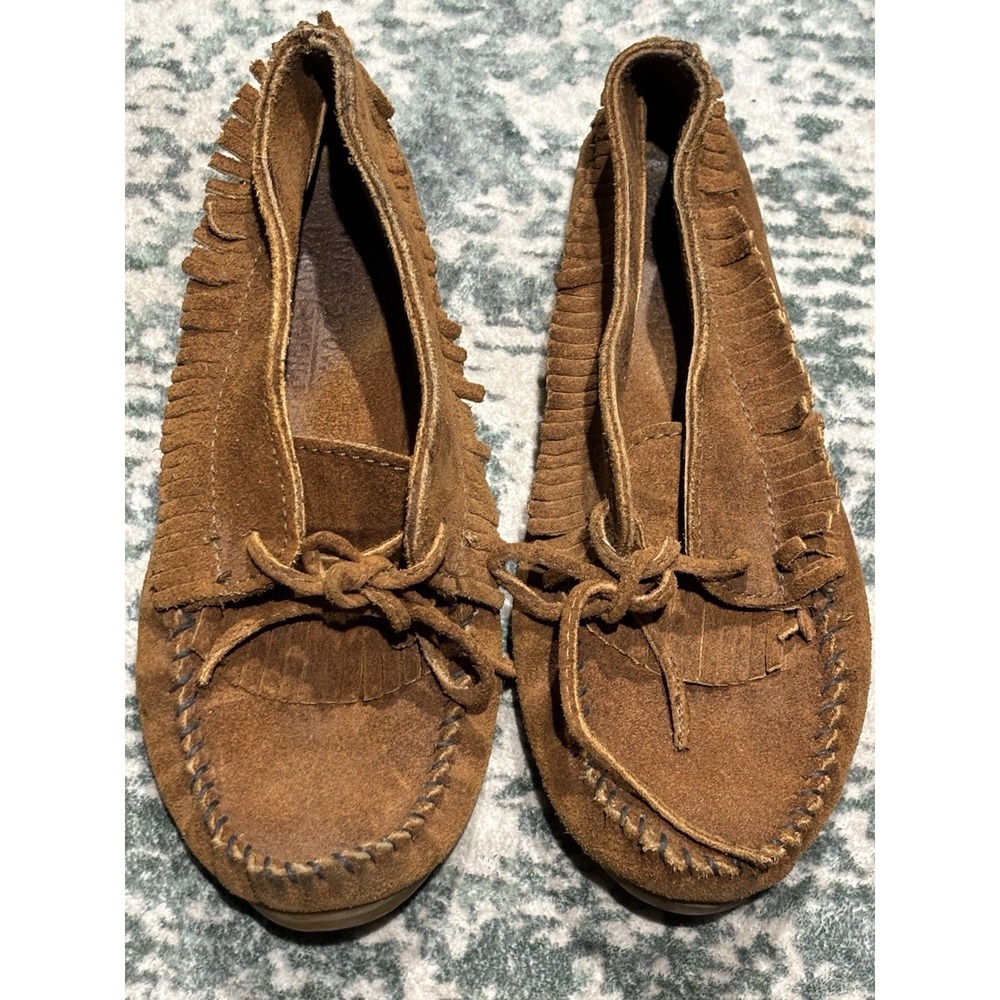 Minnetonka Women's Brown Moccasins Chukka Booties size 7